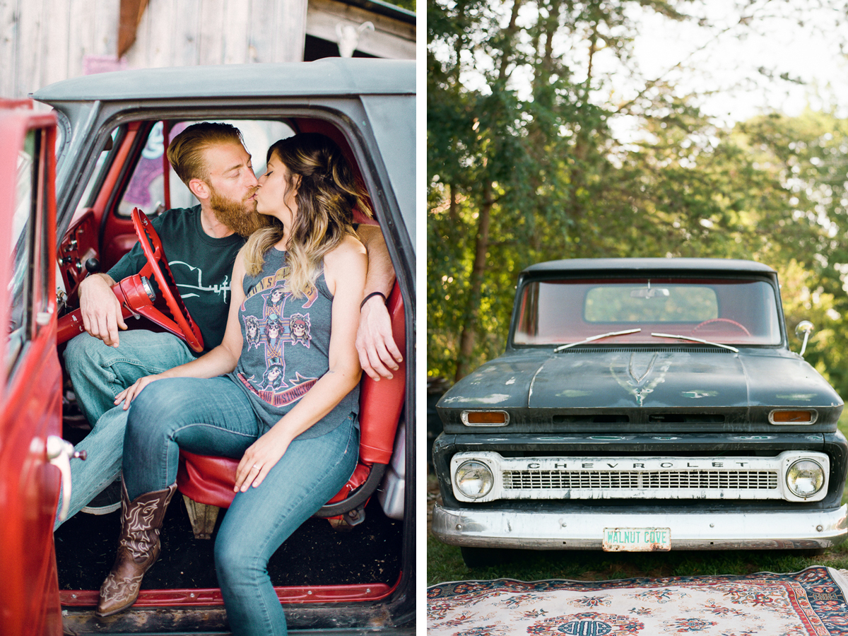 vintage-truck-engagement-session